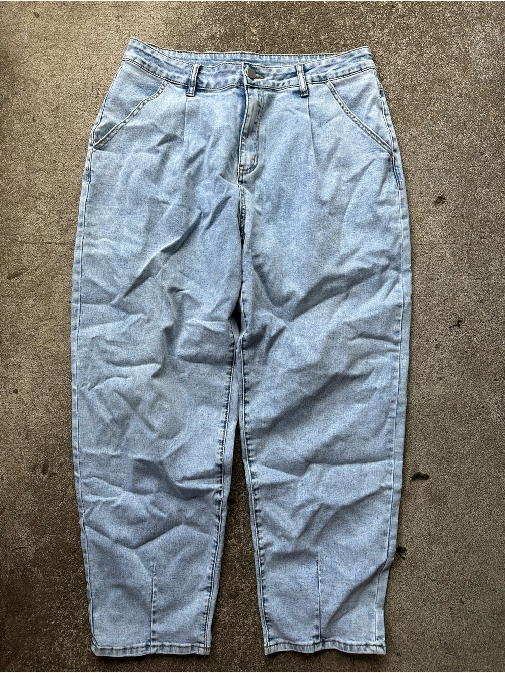 VTG High Rise Boyfriend Ankle Denim Jeans